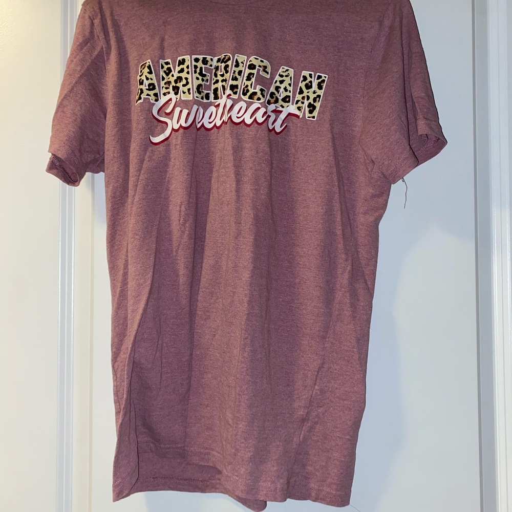 America’s Sweetheart Women's Pink Tee - Short Sleeve